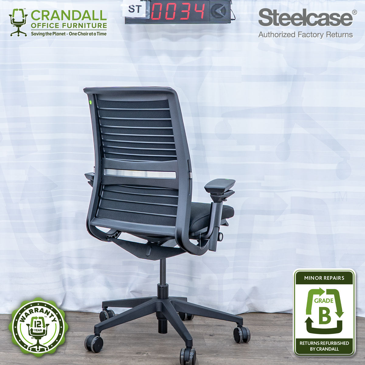 ST-0034 - Steelcase Think - Grade B