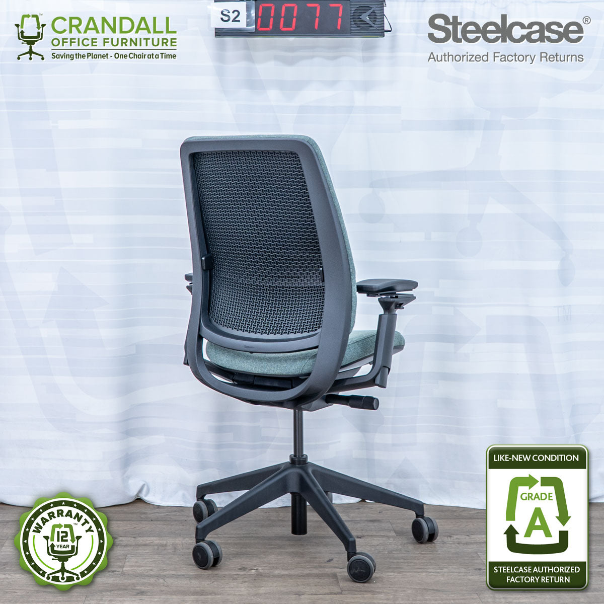 S2-0077 - Steelcase Series 2 - Grade A