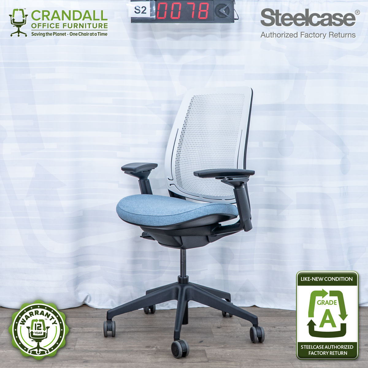 S2-0078 - Steelcase Series 2 - Grade A