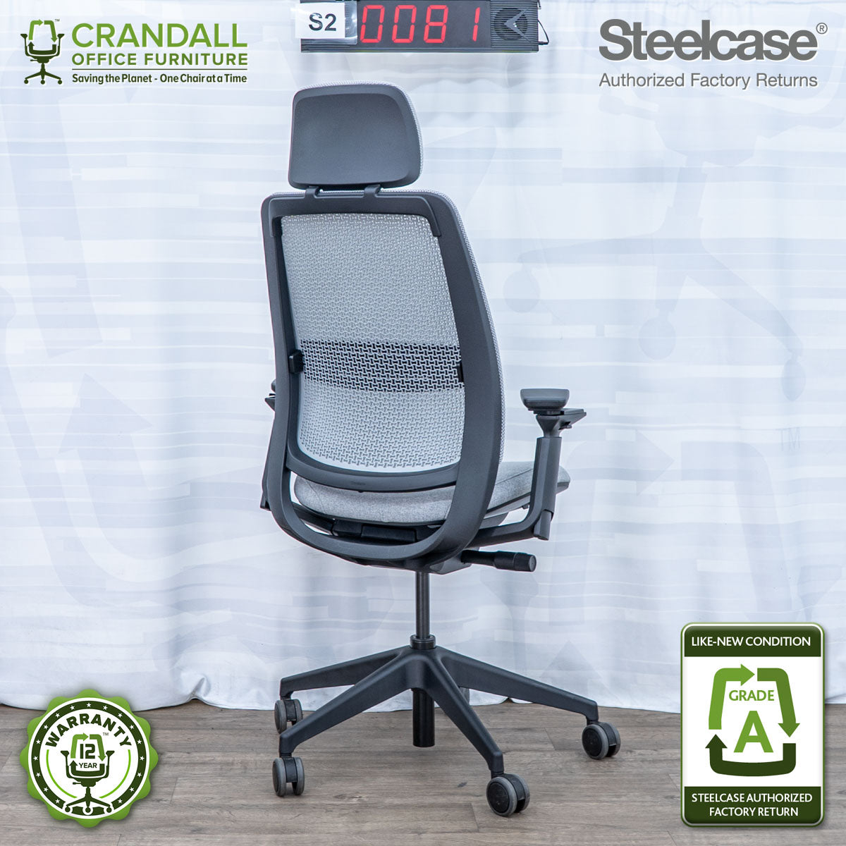 S2-0081 - Steelcase Series 2 - Grade A