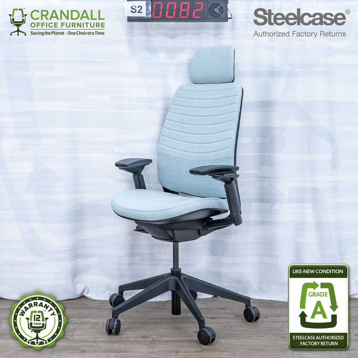 S2-0082 - Steelcase Series 2 - Grade A