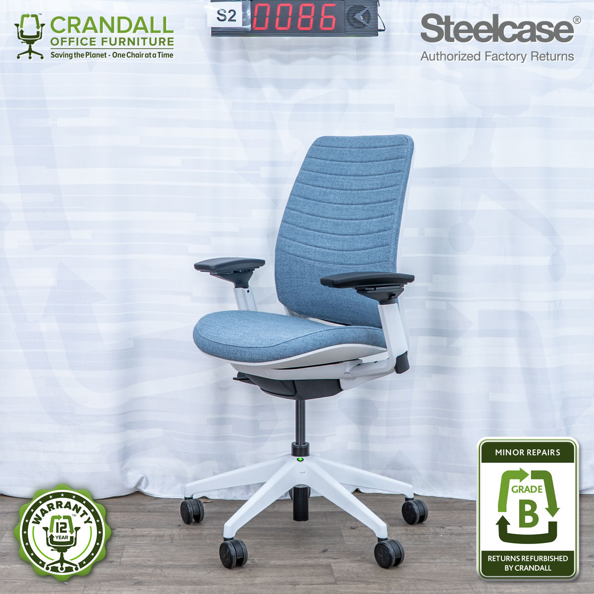 S2-0086 - Steelcase Series 2 - Grade B