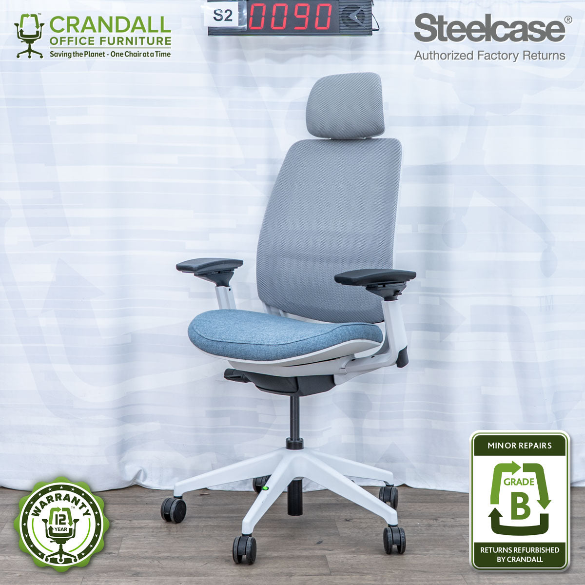 S2-0090 - Steelcase Series 2 - Grade B