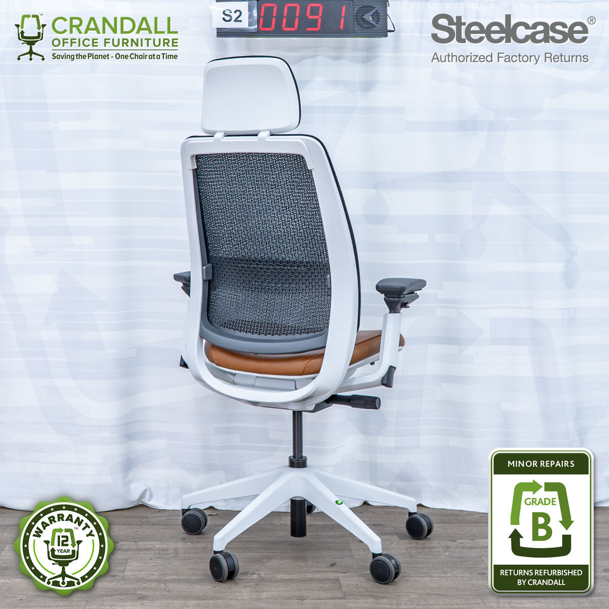 S2-0091 - Steelcase Series 2 - Grade B