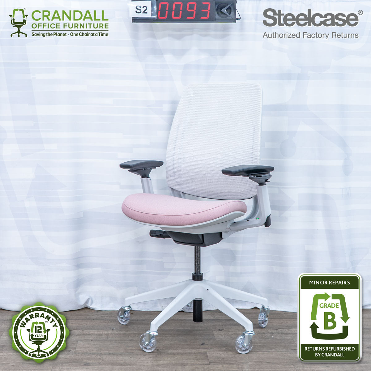 S2-0093 - Steelcase Series 2 - Grade B