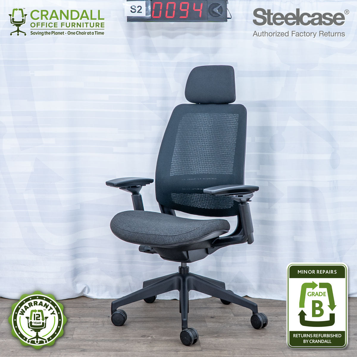 S2-0094 - Steelcase Series 2 - Grade B
