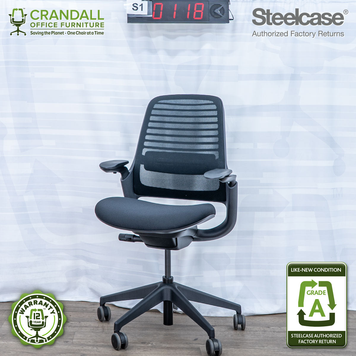 S1-0118 - Steelcase Series 1 - Grade A
