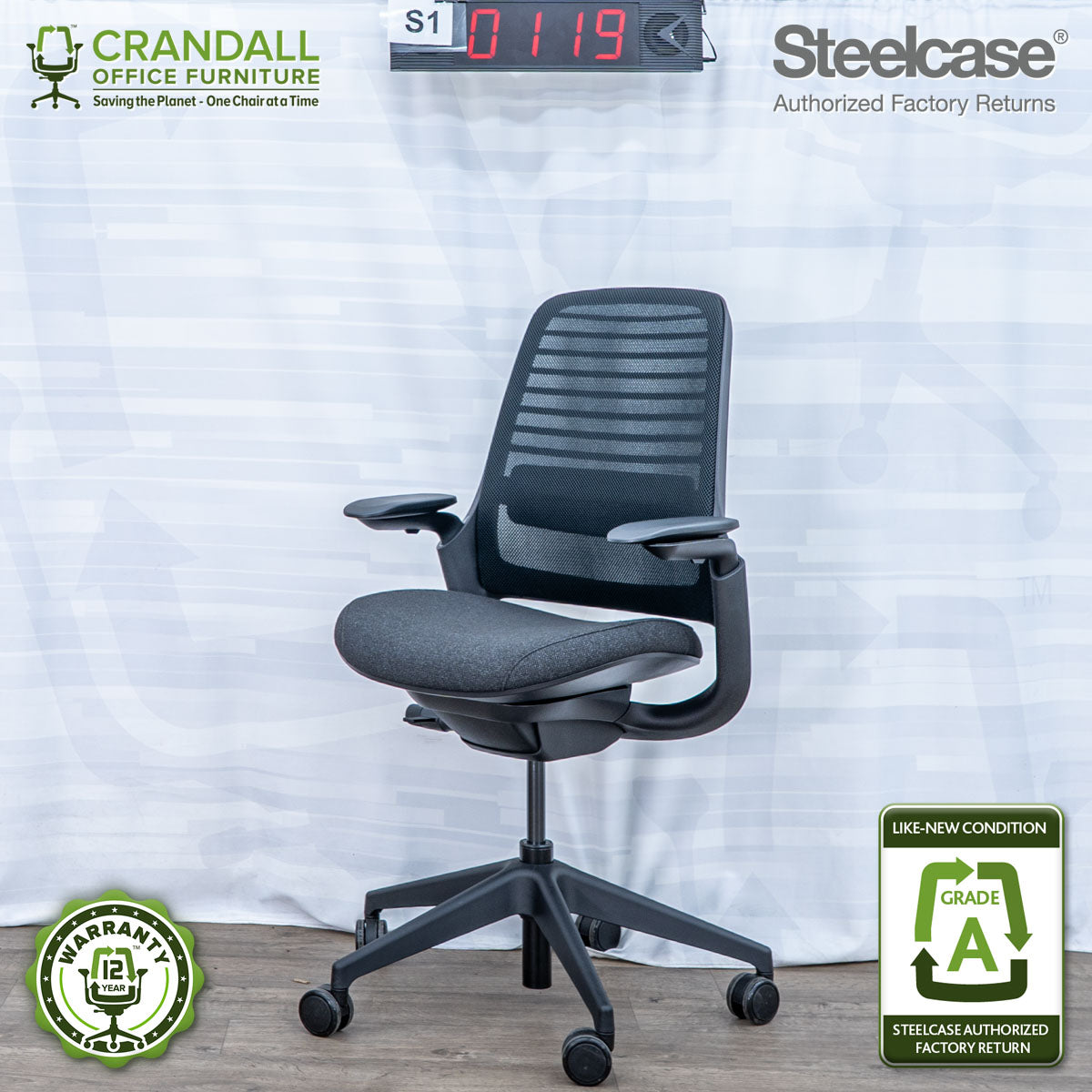 S1-0119 - Steelcase Series 1 - Grade A
