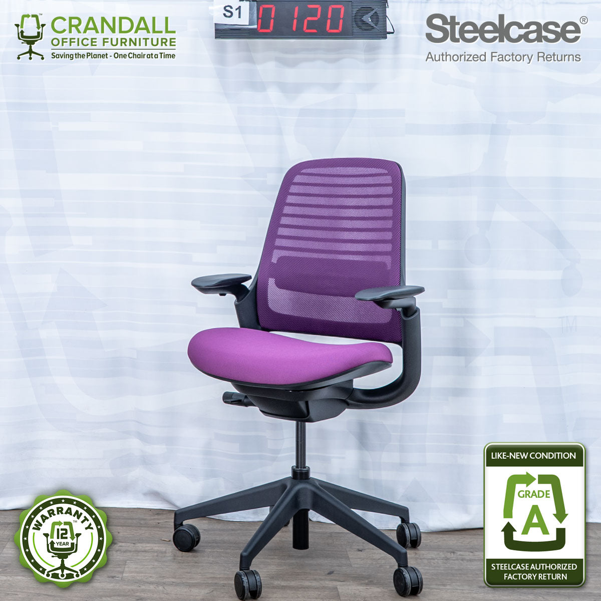 S1-0120 - Steelcase Series 1 - Grade A