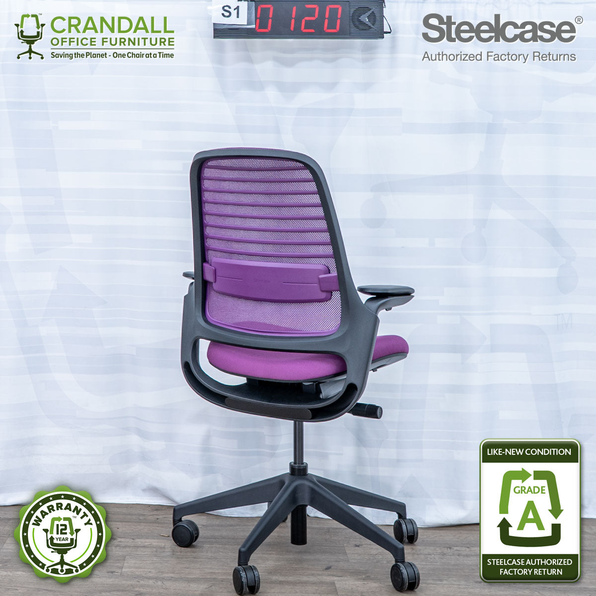 S1-0120 - Steelcase Series 1 - Grade A