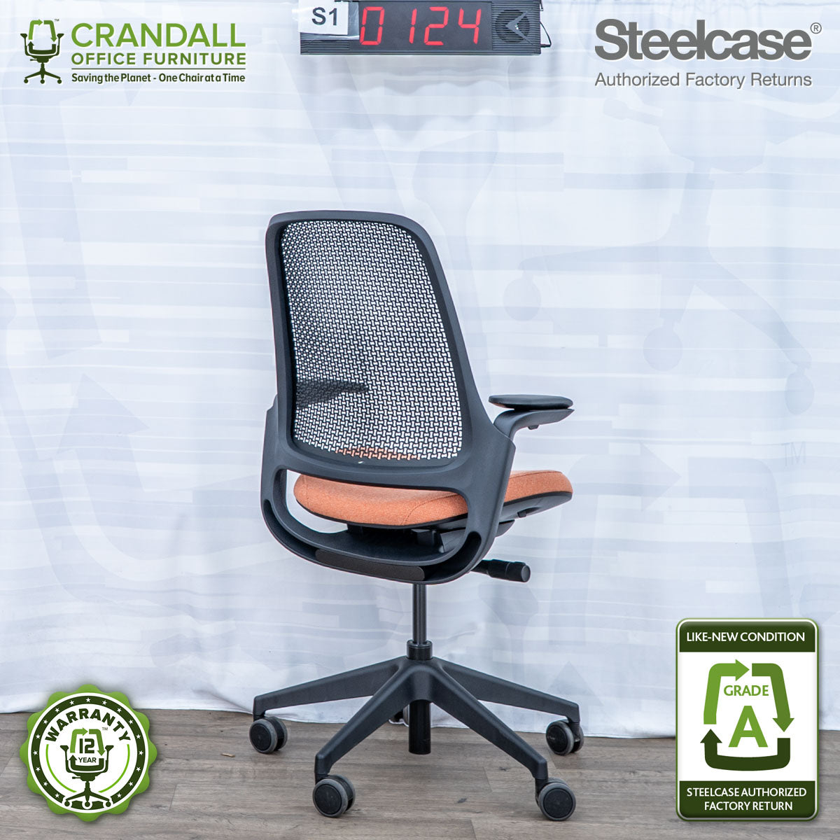 S1-0124 - Steelcase Series 1 - Grade A