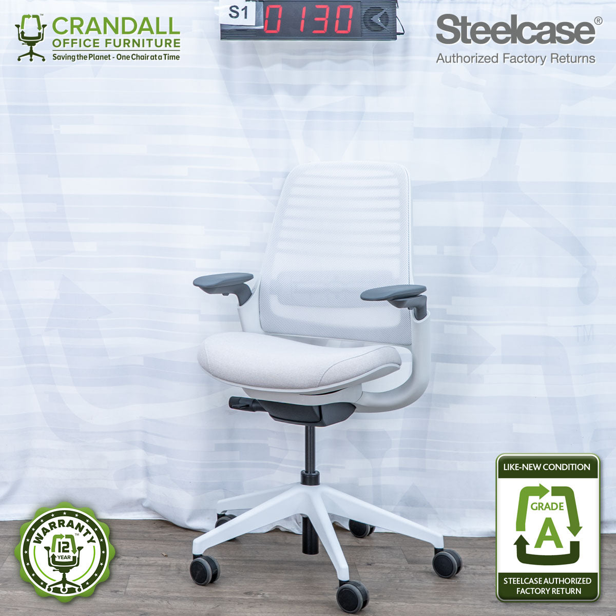 S1-0130 - Steelcase Series 1 - Grade A