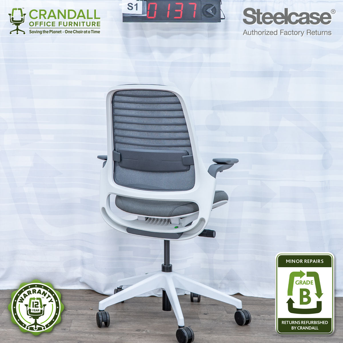 S1-0137 - Steelcase Series 1 - Grade B