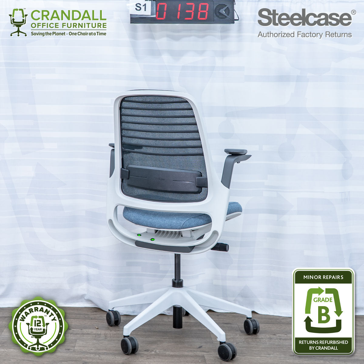 S1-0138 - Steelcase Series 1 - Grade B