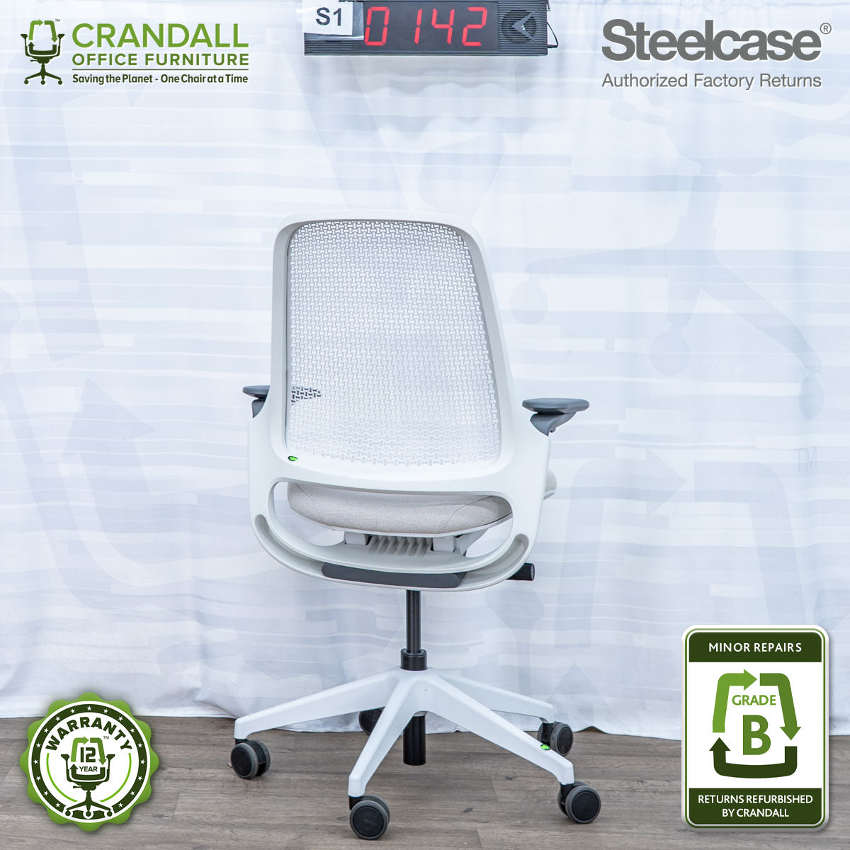S1-0142 - Steelcase Series 1 - Grade B