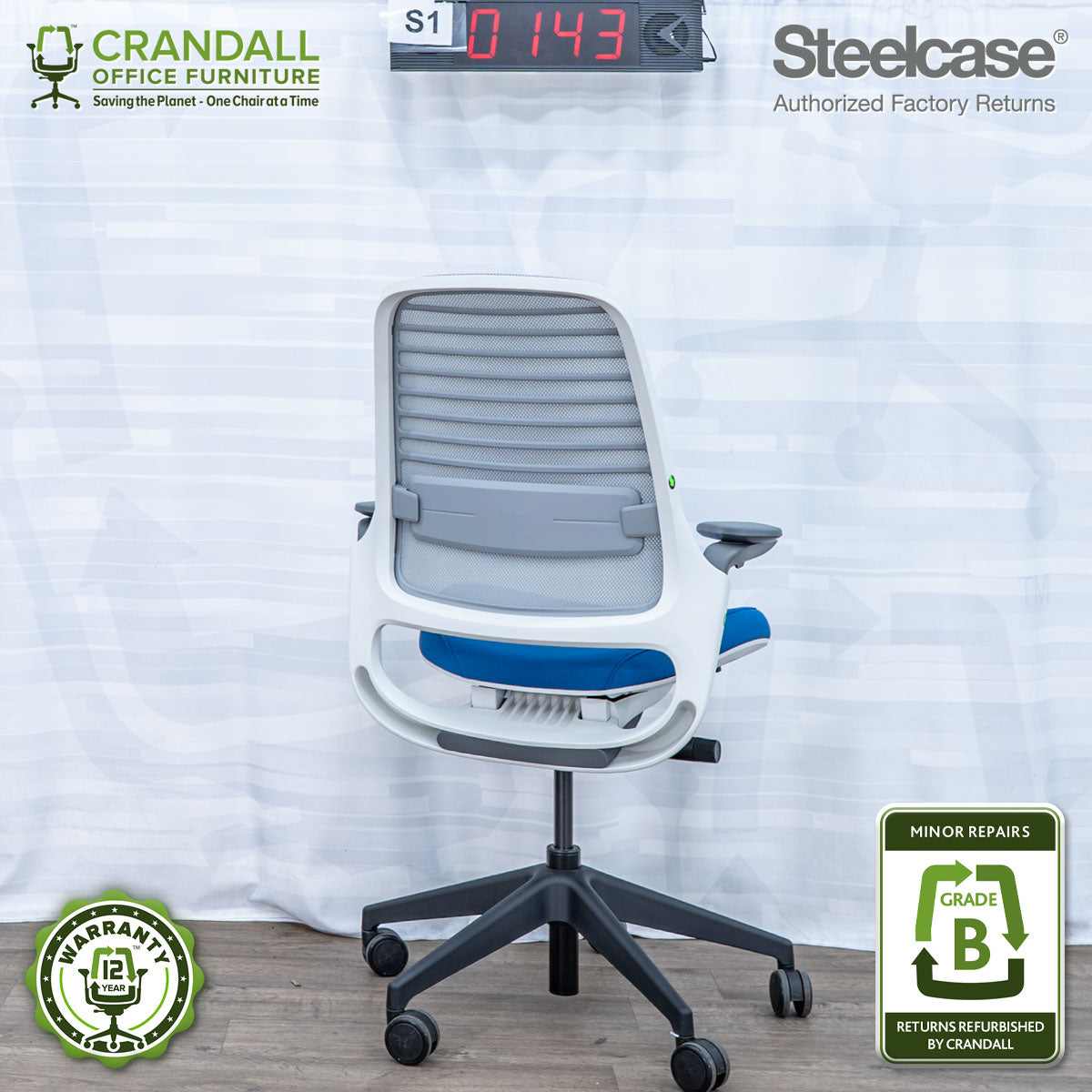 S1-0143 - Steelcase Series 1 - Grade B