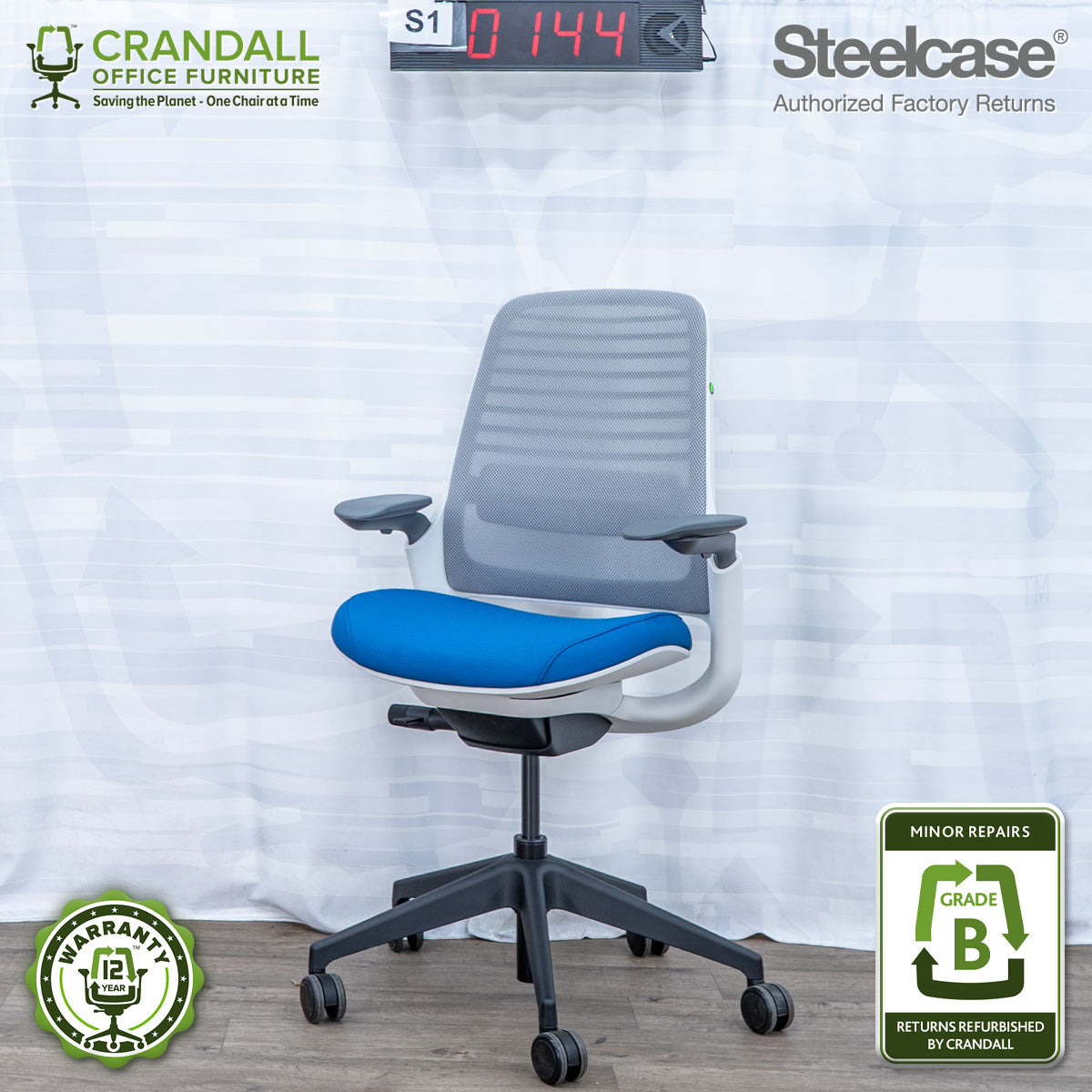 S1-0144 - Steelcase Series 1 - Grade B