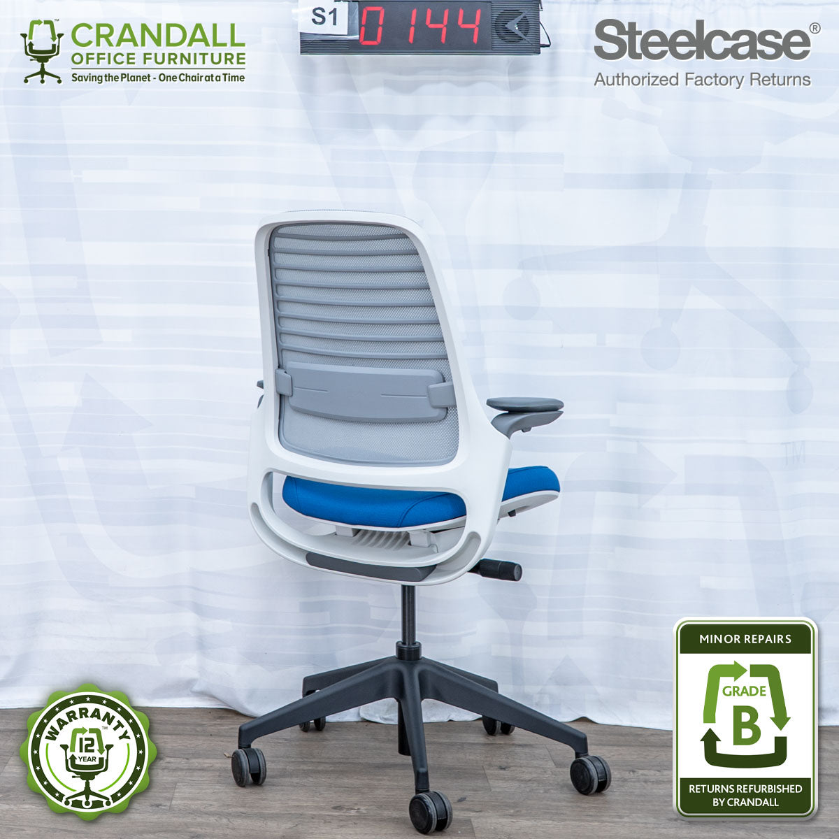 S1-0144 - Steelcase Series 1 - Grade B