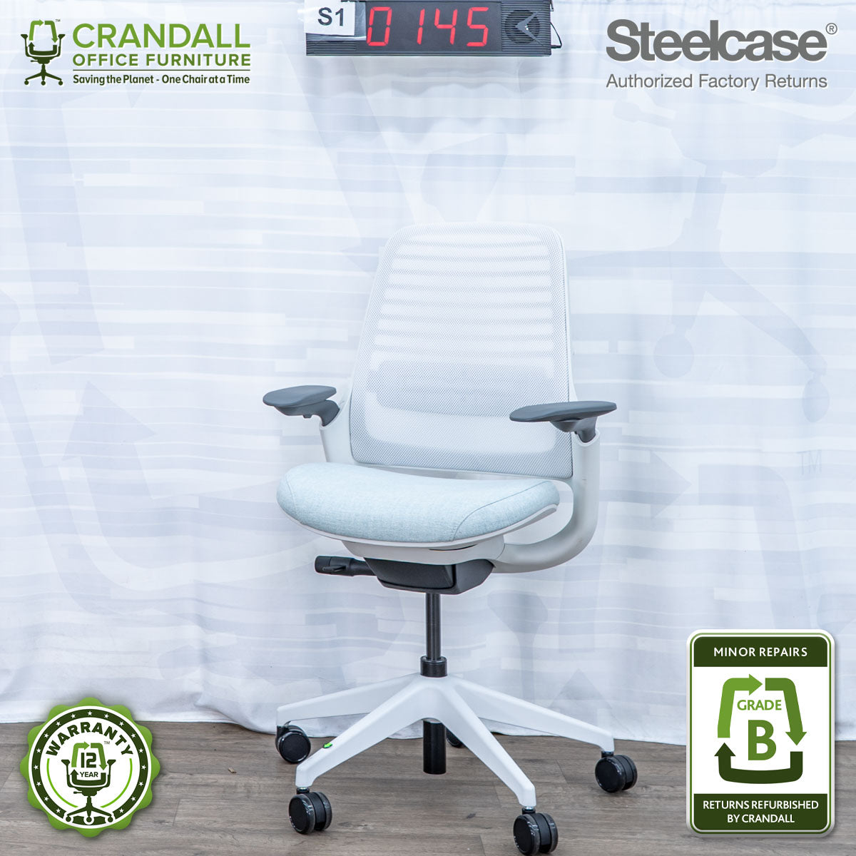 S1-0145 - Steelcase Series 1 - Grade B