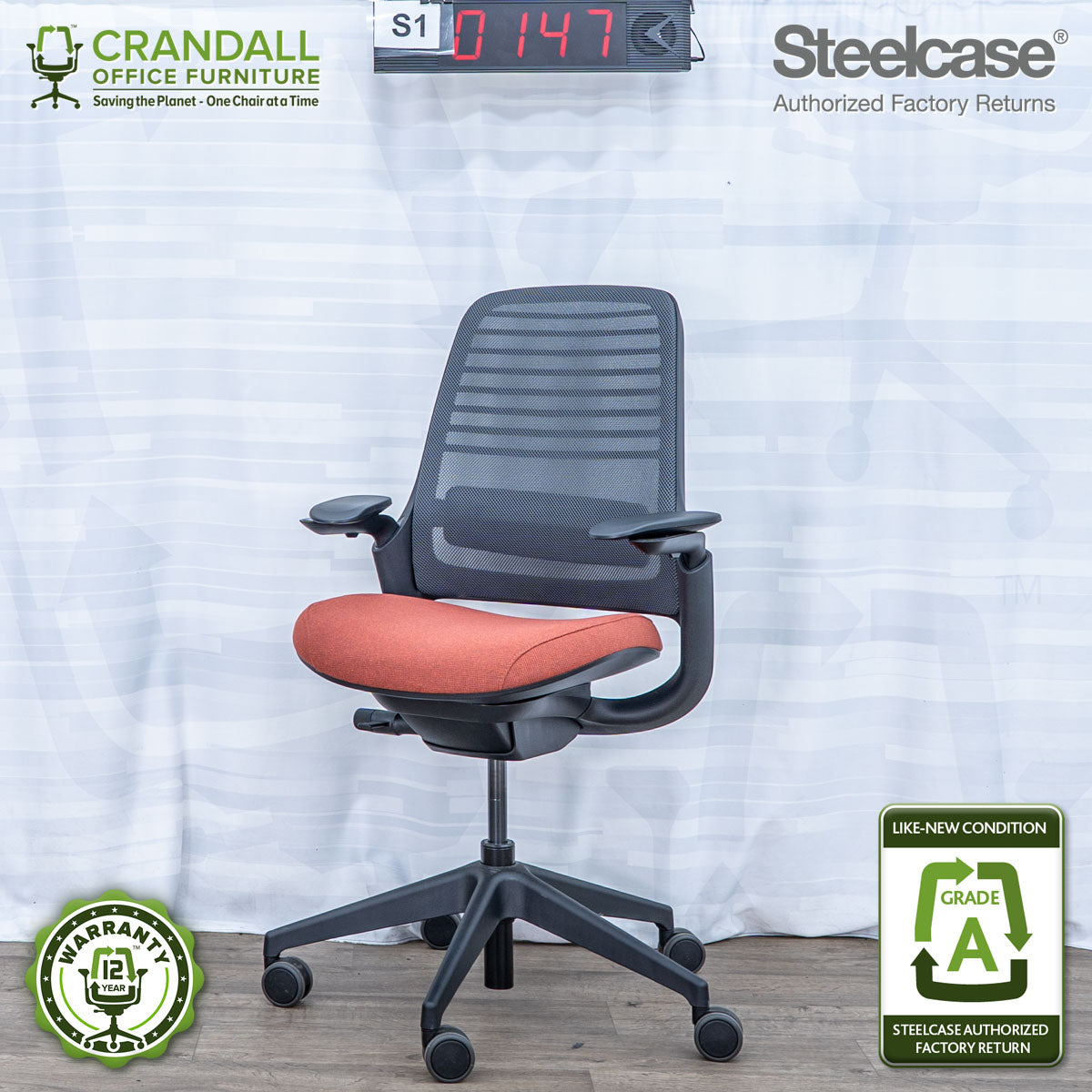 S1-0147 - Steelcase Series 1 - Grade A