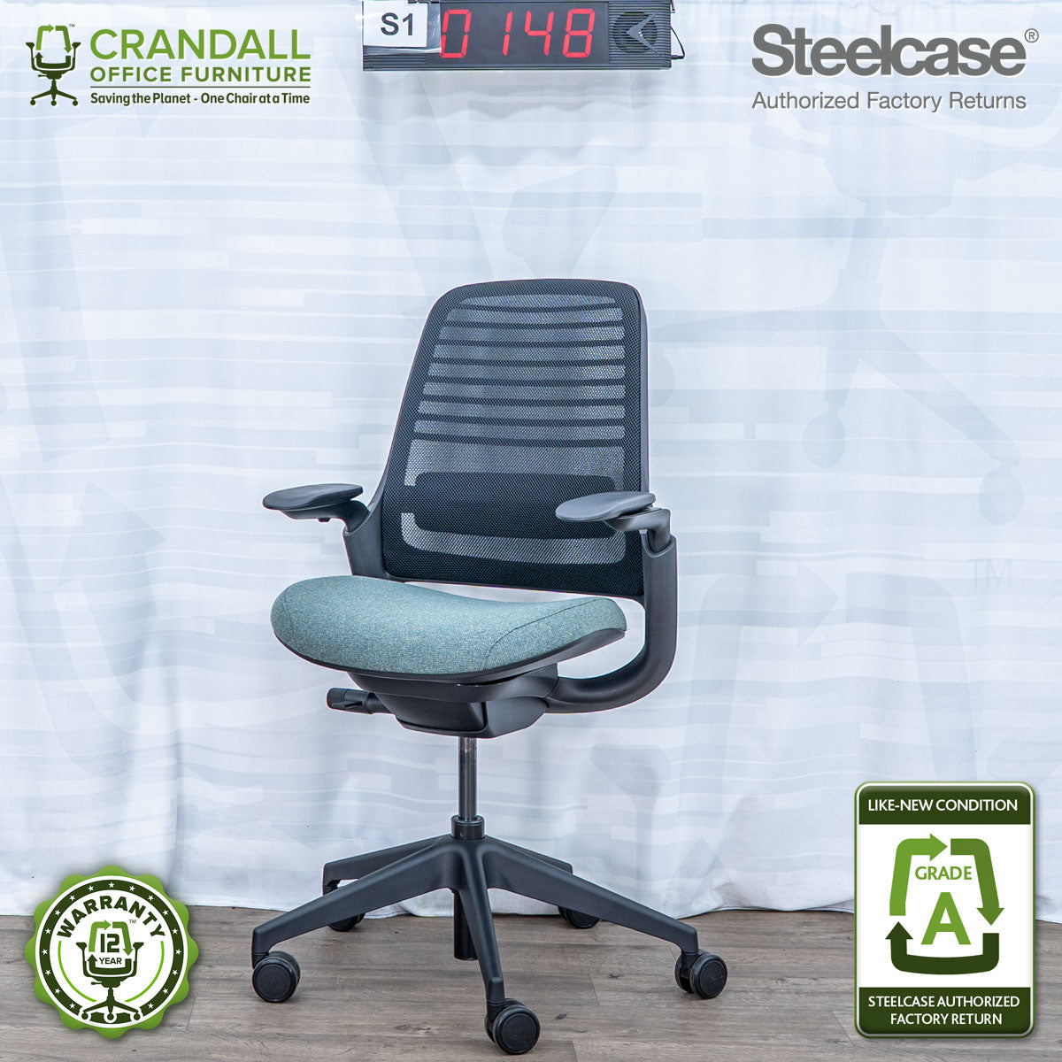 S1-0148 - Steelcase Series 1 - Grade A