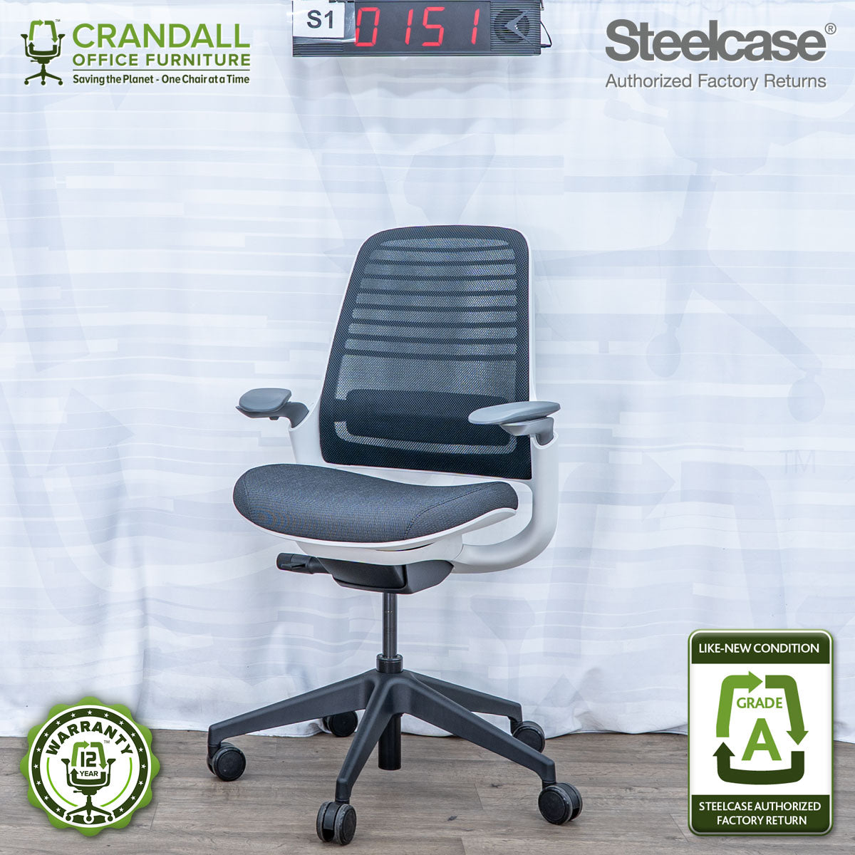 S1-0151 - Steelcase Series 1 - Grade A