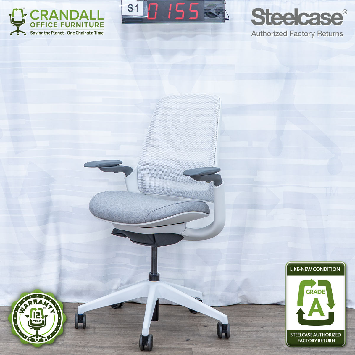 S1-0155 - Steelcase Series 1 - Grade A