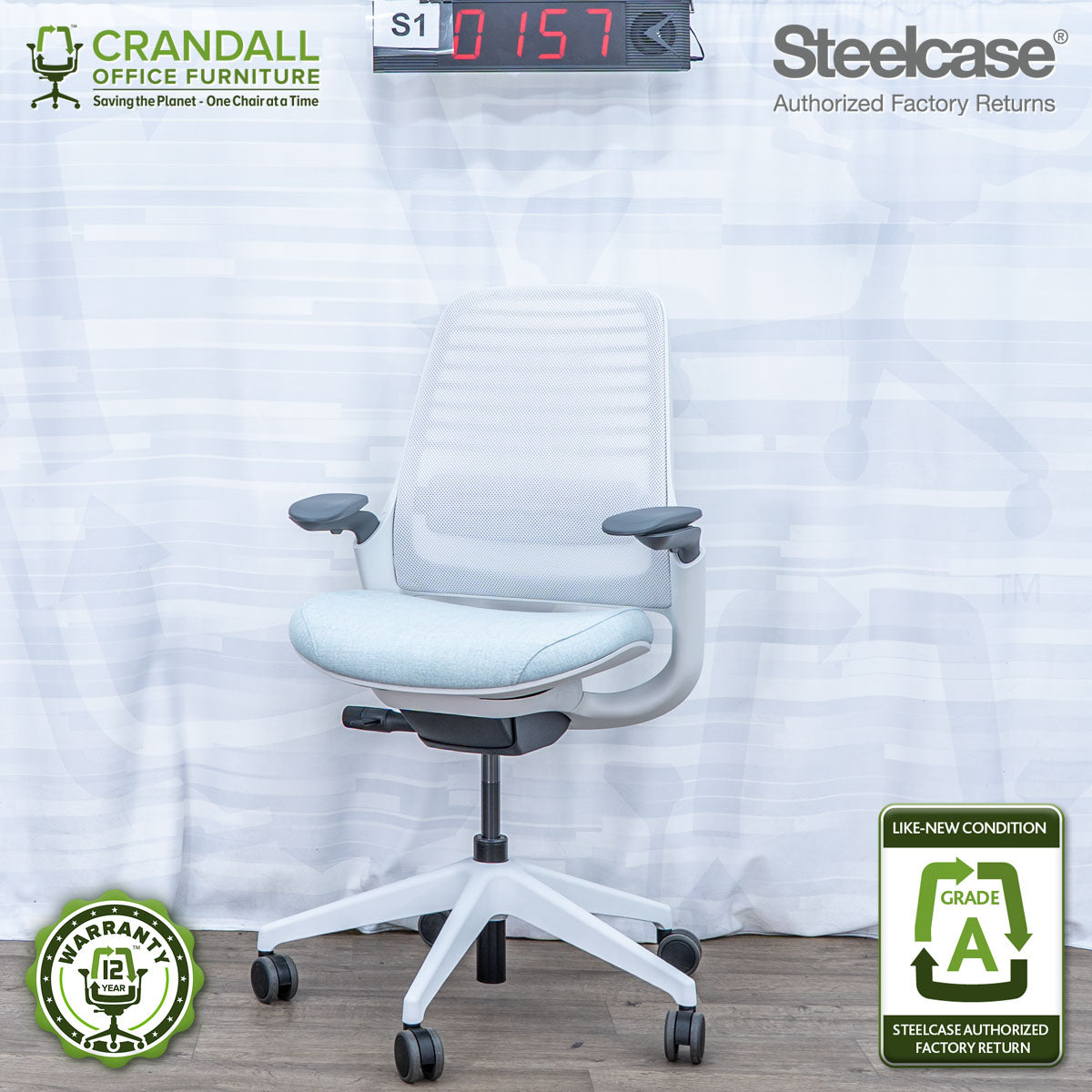 S1-0157 - Steelcase Series 1 - Grade A