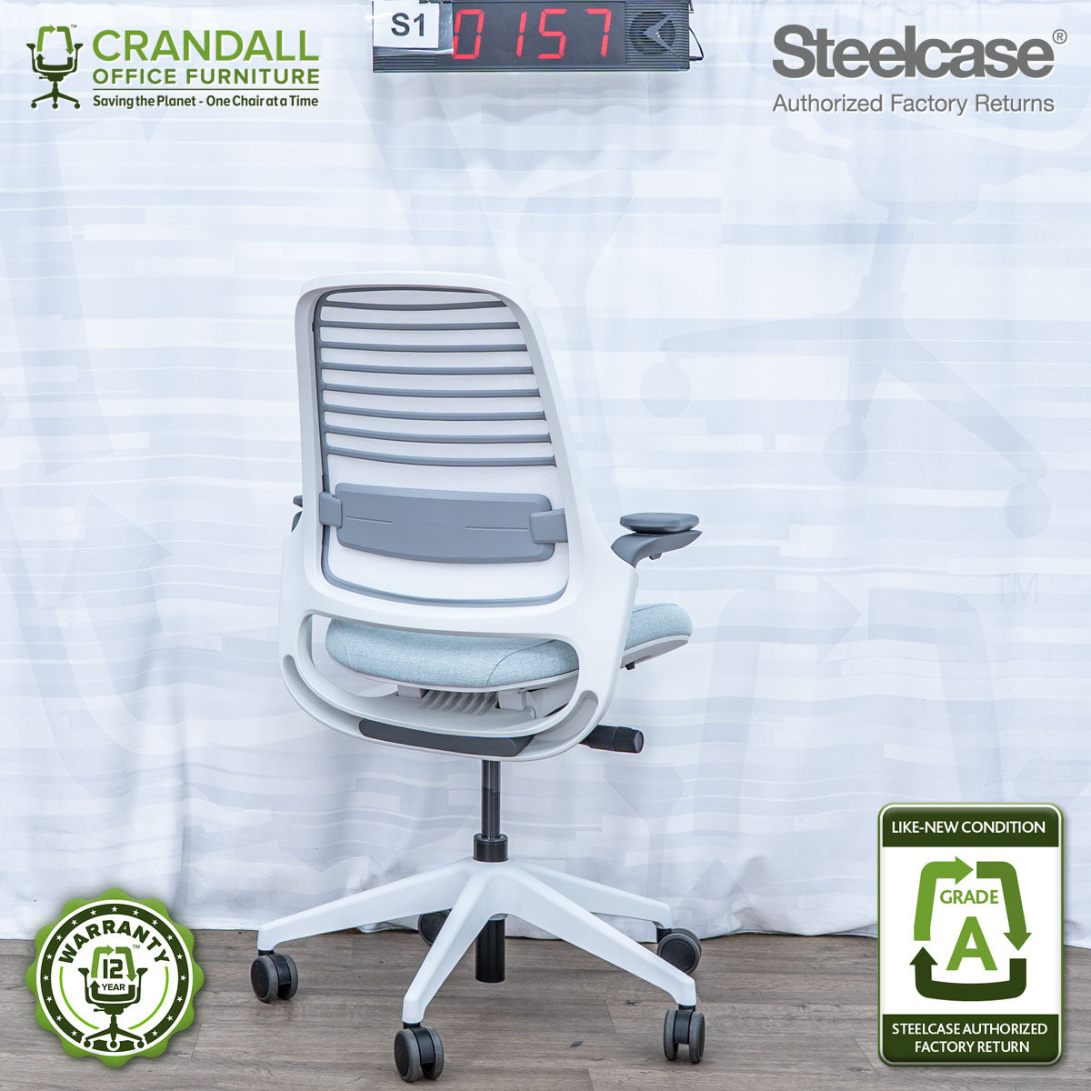 S1-0157 - Steelcase Series 1 - Grade A