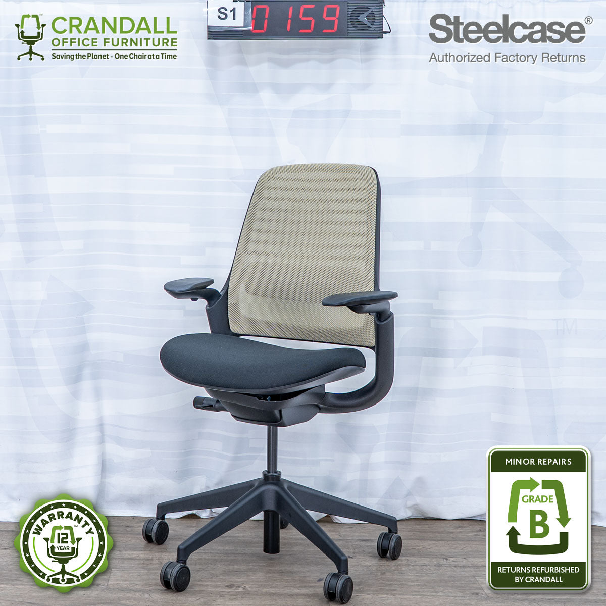 S1-0159 - Steelcase Series 1 - Grade B