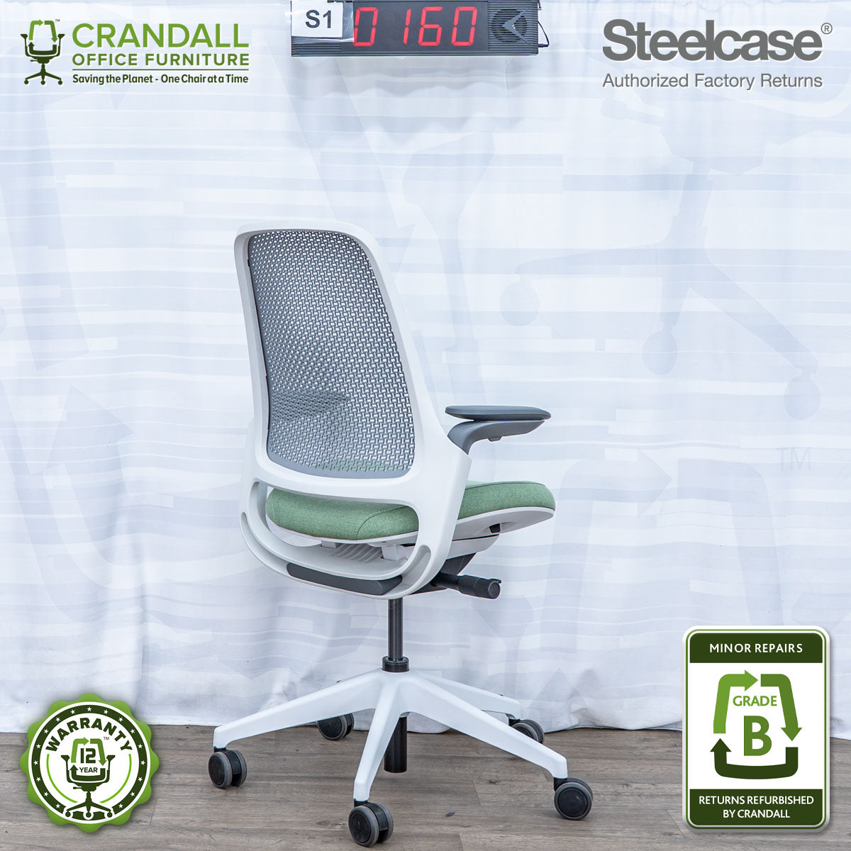S1-0160 - Steelcase Series 1 - Grade B