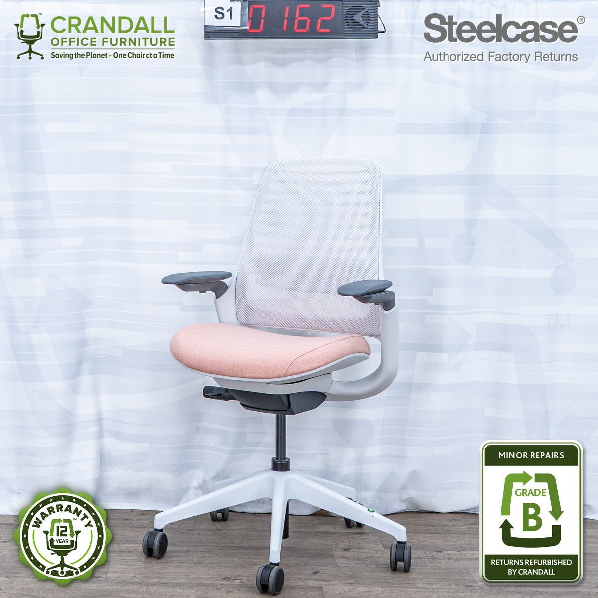 S1-0162 - Steelcase Series 1 - Grade B