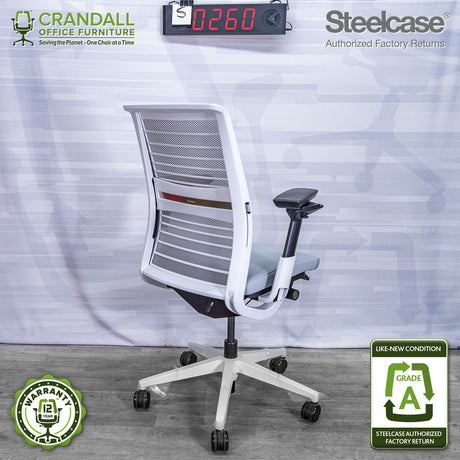 S-0260 - Steelcase V2 Think  - Grade A