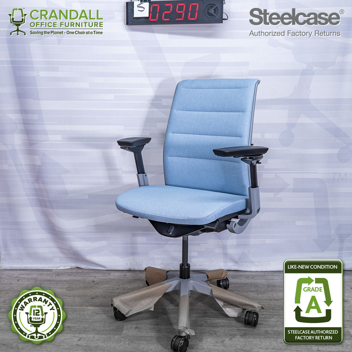 S-0290 - Steelcase V2 Think- Grade A