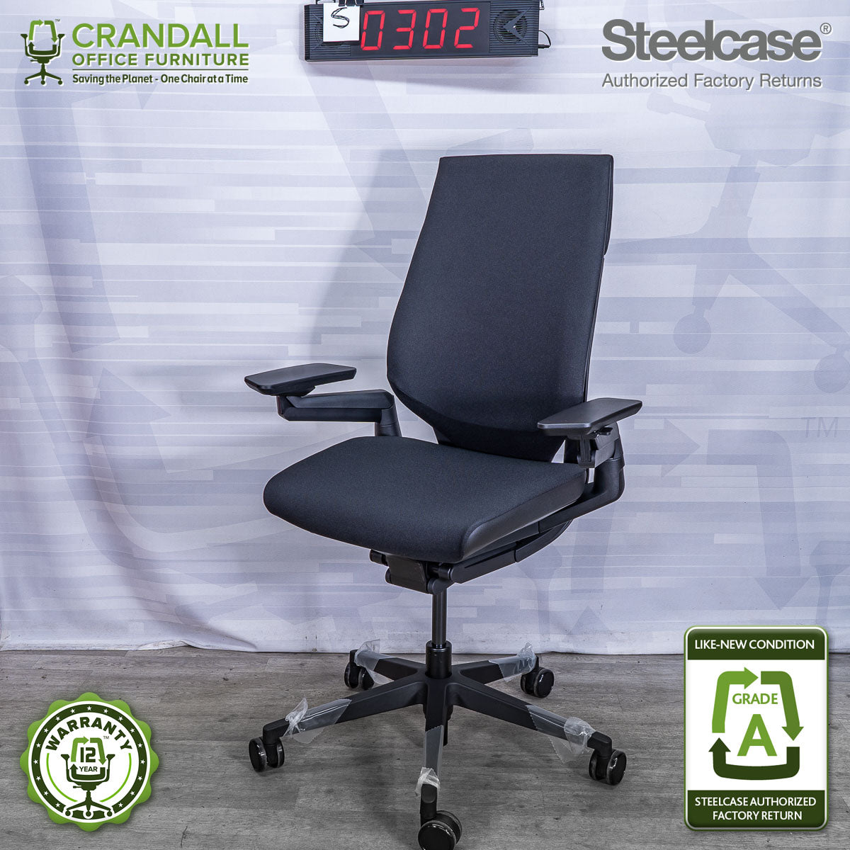 S-0302 - Steelcase Gesture  - Grade A