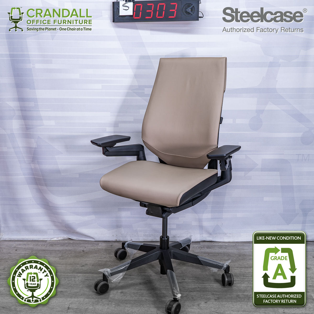 S-0303 - Steelcase Gesture  - Grade A