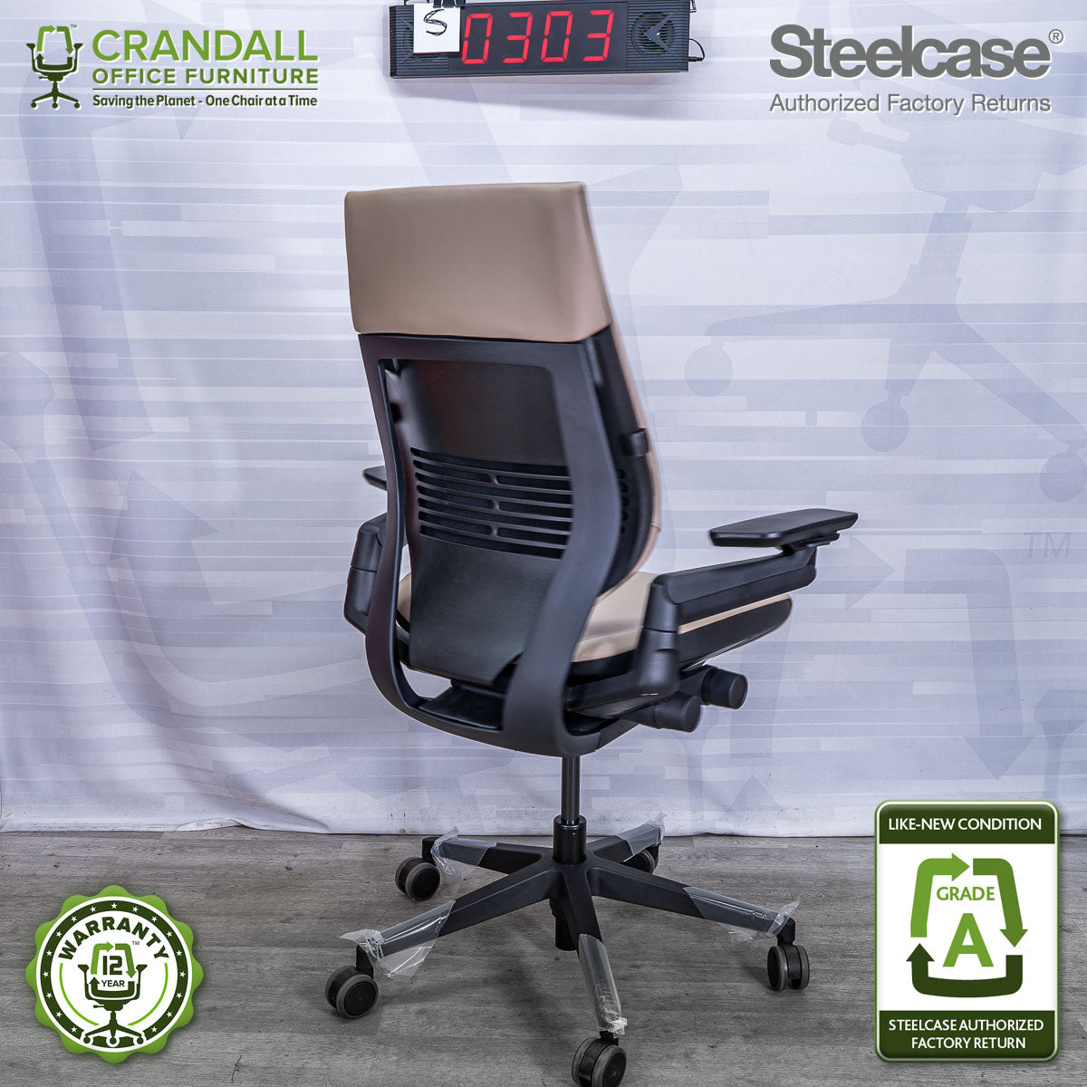 S-0303 - Steelcase Gesture  - Grade A