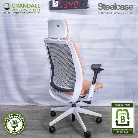 S-0340 - Steelcase Series 2 with Headrest  - Grade B