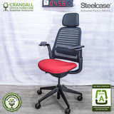 S-0456 - Steelcase Series 1 with Headrest  - Grade A