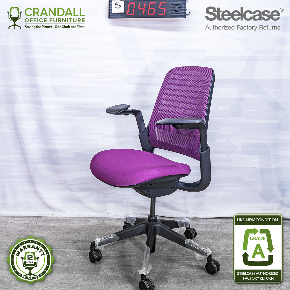 S-0465 - Steelcase Series 1  - Grade A