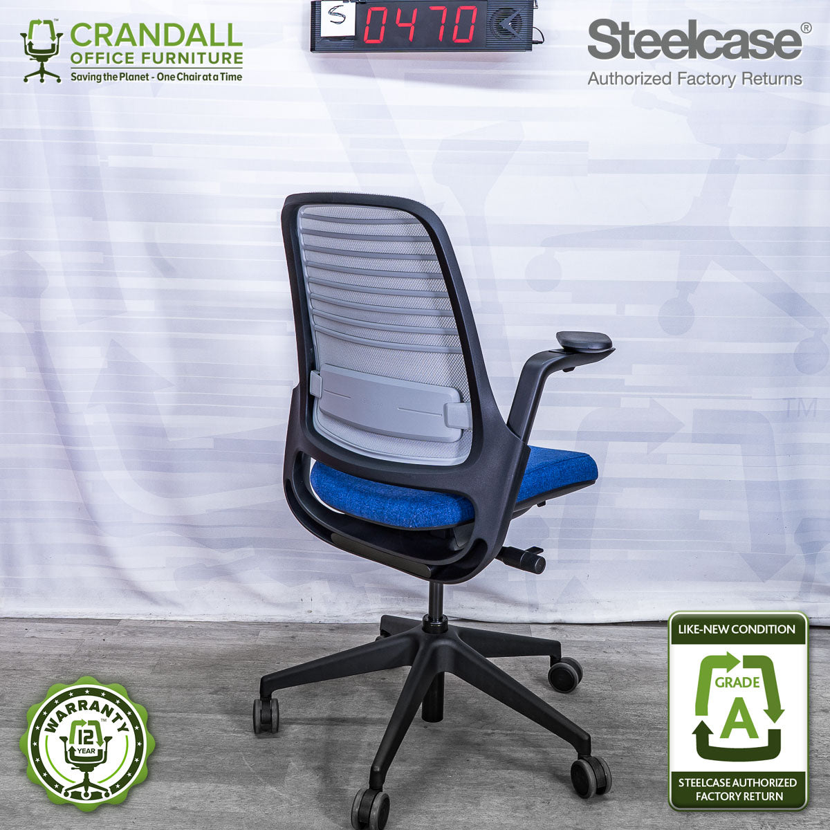 S-0470 - Steelcase Series 1  - Grade A