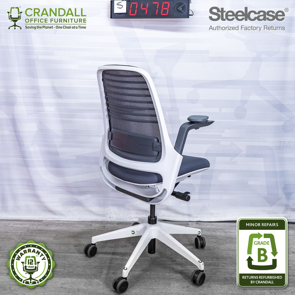 S-0478 - Steelcase Series 1  - Grade B