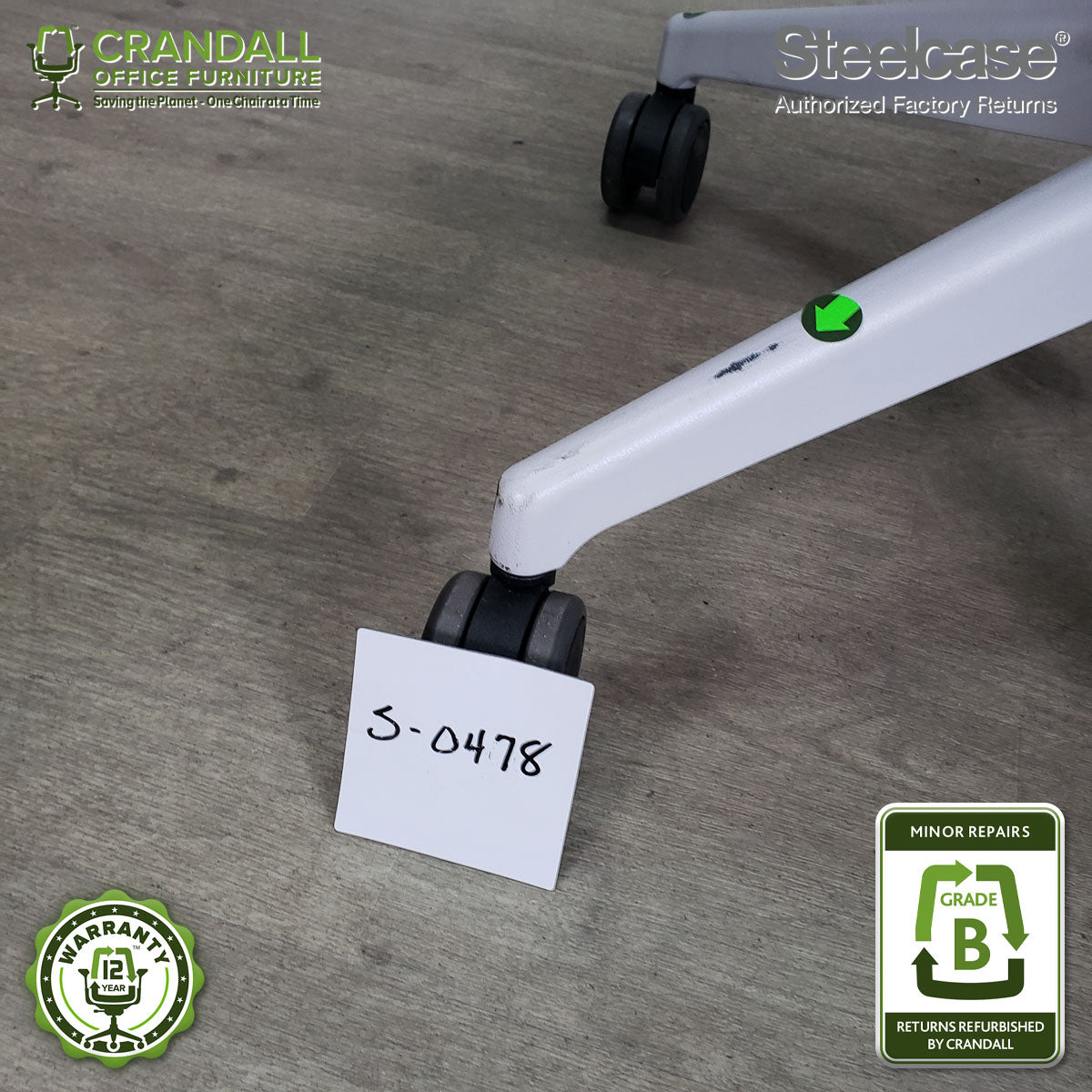 S-0478 - Steelcase Series 1  - Grade B