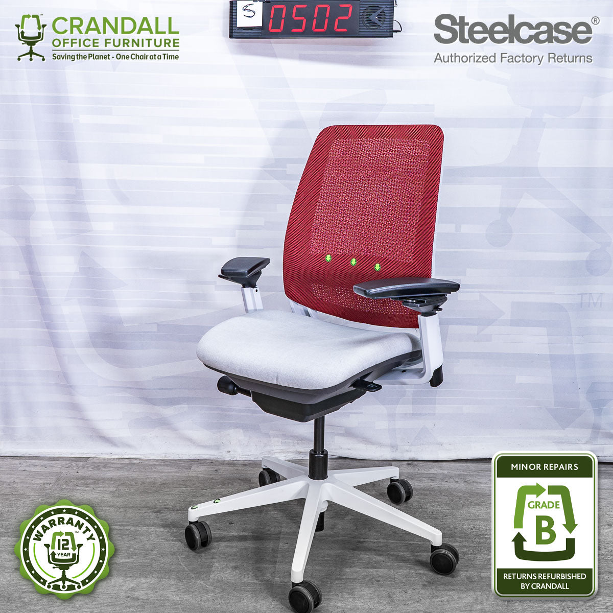 S-0502 - Steelcase Amia - Grade B
