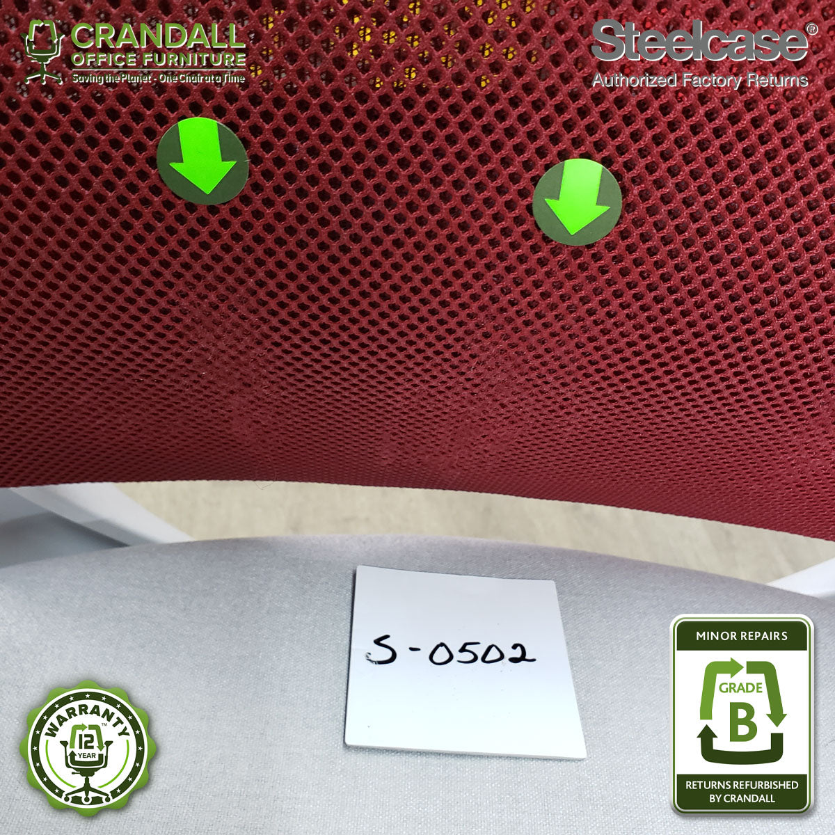 S-0502 - Steelcase Amia - Grade B