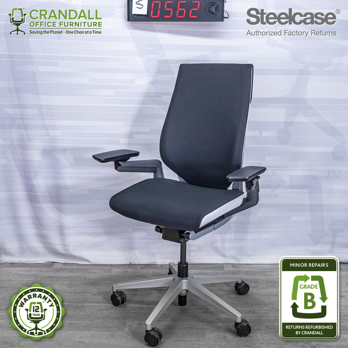 S-0562 - Steelcase Gesture - Grade B