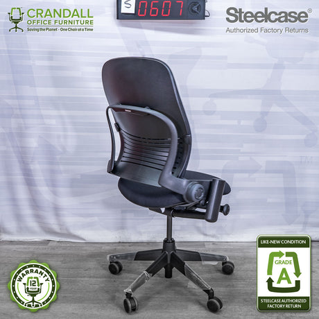 S-0607 - Steelcase V2 Leap - Grade A