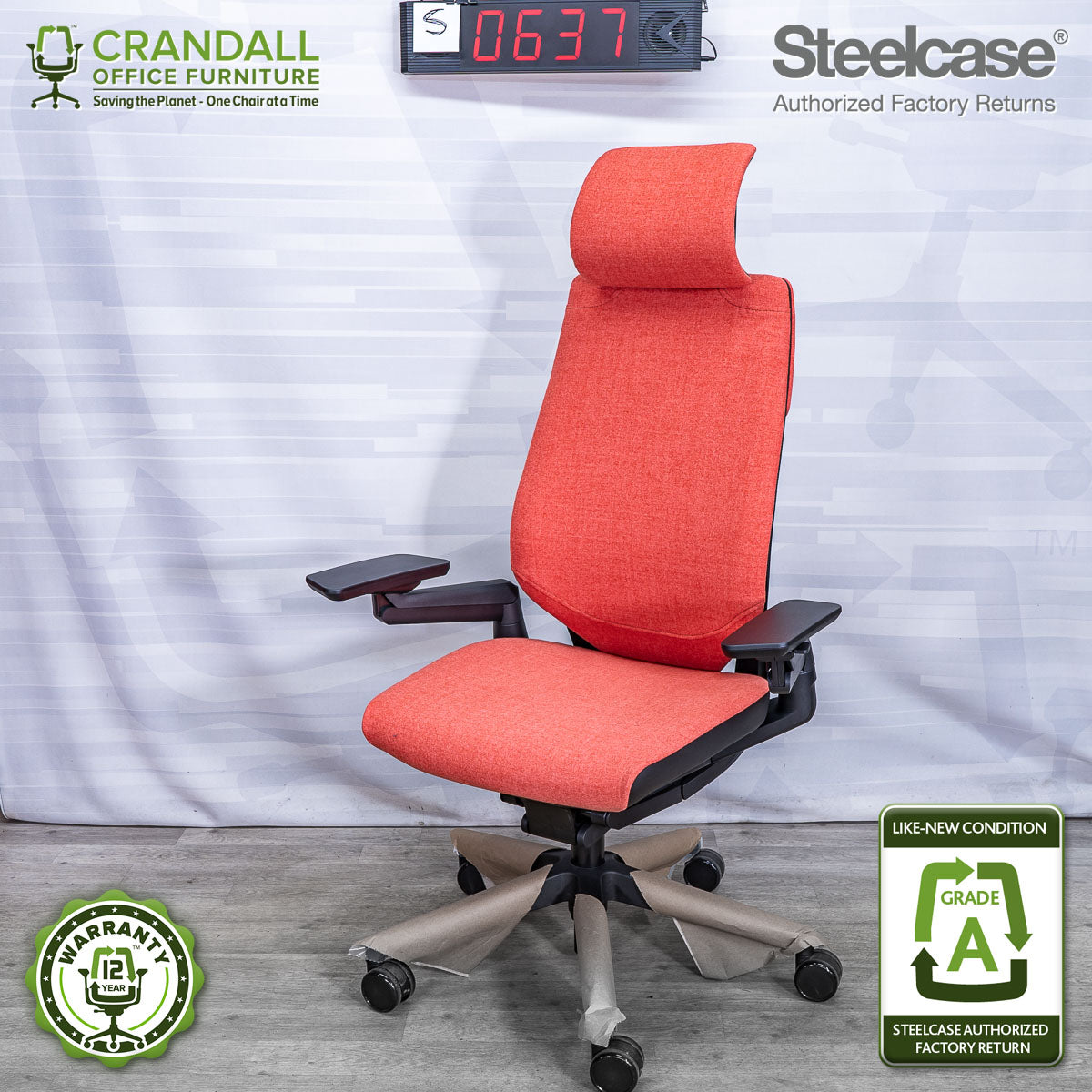 S-0637 - Steelcase Gesture - Grade A