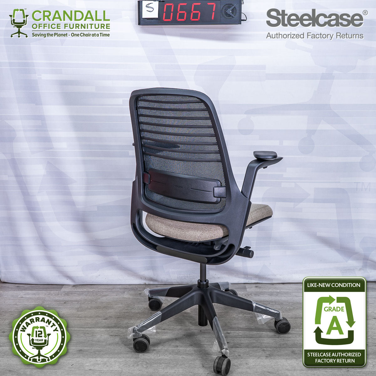 S-0667 - Steelcase Series 1 - Grade A