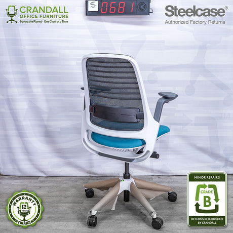 S-0681 - Steelcase Series 1 - Grade B